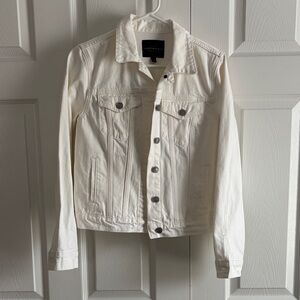 Lucky Brand White Denim Jacket